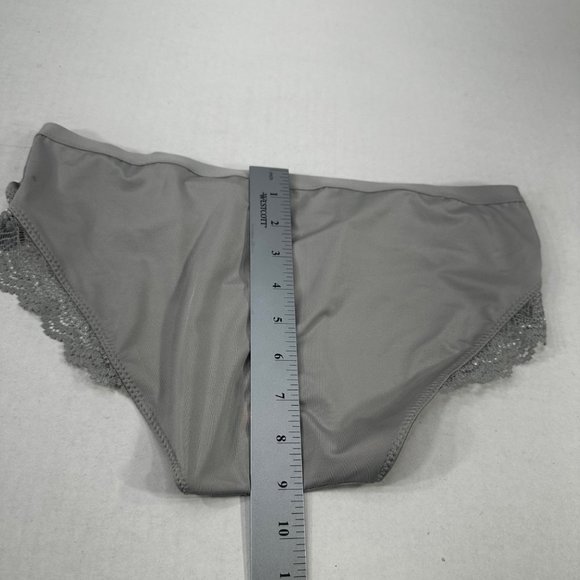 Sophie B Women's Sz XL Panty Brief Hi Cut Leg Lace Accent Gray New Without Tags - Picture 8 of 8